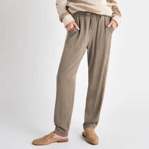 Splendid Rafe Straight Leg Jogger Pants Khaki Size XS